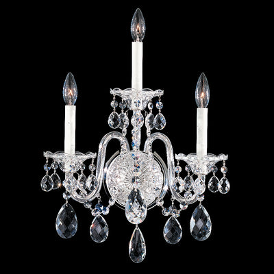 Schonbek - 2992-40S - Three Light Wall Sconce - Sterling - Silver
