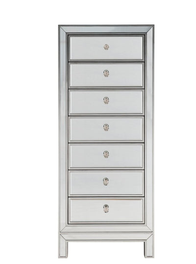 Elegant Lighting - MF72047 - Lingerie Chest - Reflexion - Antique Silver