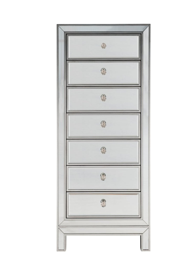Elegant Lighting - MF72047 - Lingerie Chest - Reflexion - Antique Silver