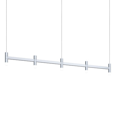 Sonneman - 1785.16 - LED Linear Pendant - Systema Staccato - Bright Satin Aluminum
