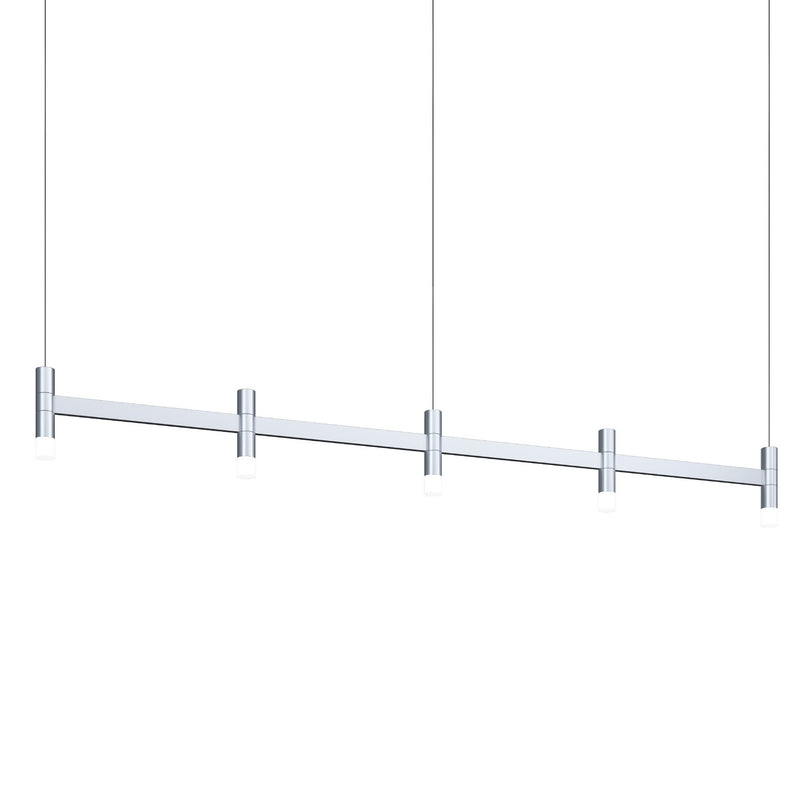 Sonneman - 1785.16 - LED Linear Pendant - Systema Staccato - Bright Satin Aluminum