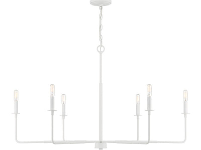 Savoy House - 1-2221-6-83 - Six Light Chandelier - Salerno - Bisque White