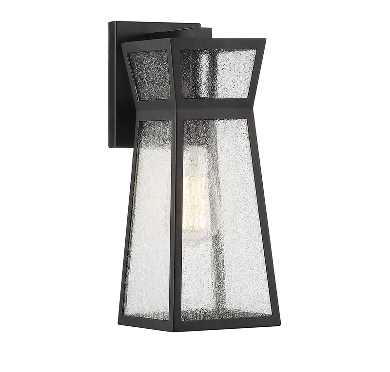 Savoy House - 5-634-BK - One Light Outdoor Wall Lantern - Millford - Matte Black