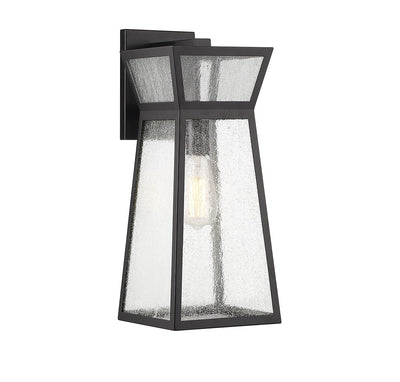 Savoy House - 5-635-BK - One Light Outdoor Wall Lantern - Millford - Matte Black