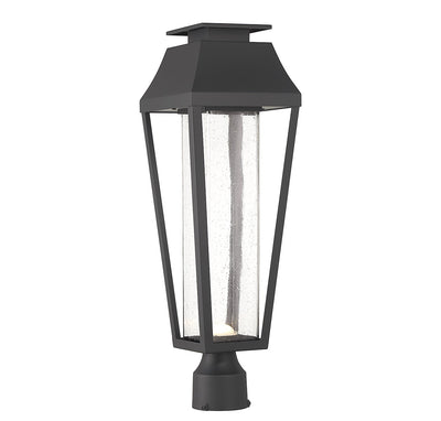 Savoy House - 5-356-BK - LED Outdoor Post Lantern - Brookline - Matte Black