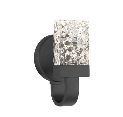 Savoy House - 9-6624-1-89 - One Light Wall Sconce - Kahn - Matte Black