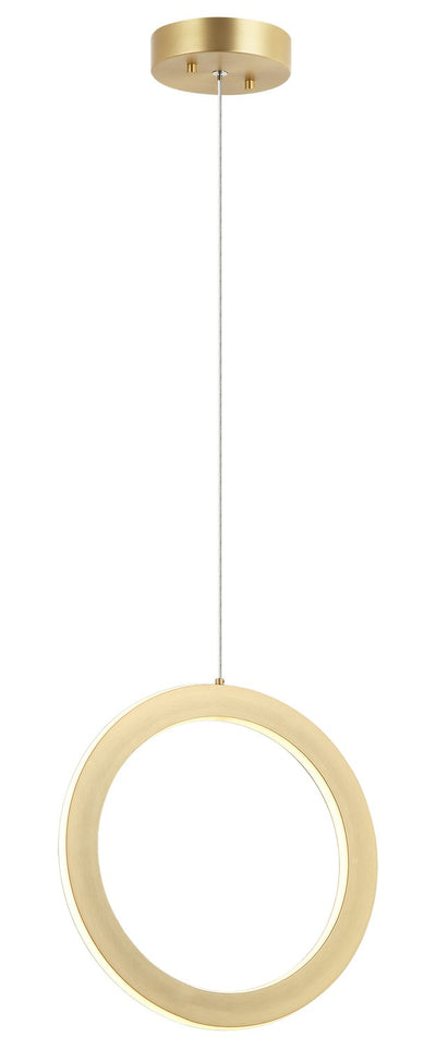 Matteo Lighting - C66112BG - LED Pendant - Victoria - Brushed Gold