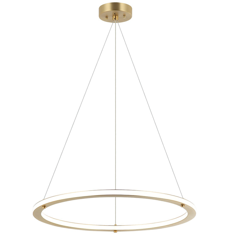 Matteo Lighting - C66124BG - LED Pendant - Victoria - Brushed Gold