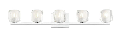 Matteo Lighting - S04105CH - Five Light Vanity - Carleton - Chrome