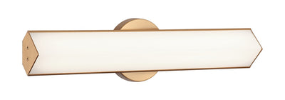 Matteo Lighting - S09918AG - LED Vanity - Jade - Aged Gold Brass