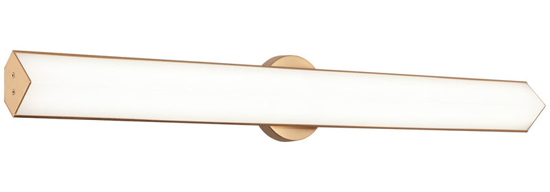 Matteo Lighting - S09932AG - LED Vanity - Jade - Aged Gold Brass