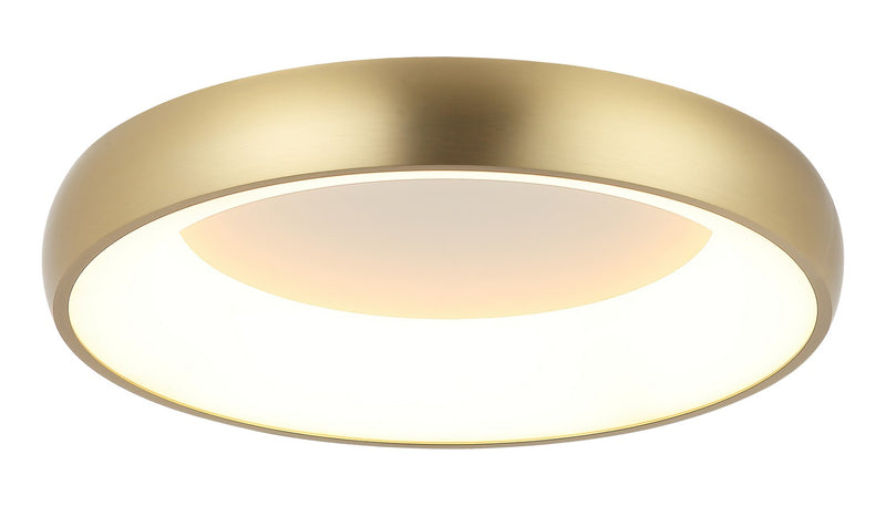 Matteo Lighting - X32716BG - LED Flush Mount - Maverick - Brushed Gold