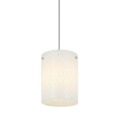 Varaluz - AC1692 - One Light Pendant - Swirled - Chrome