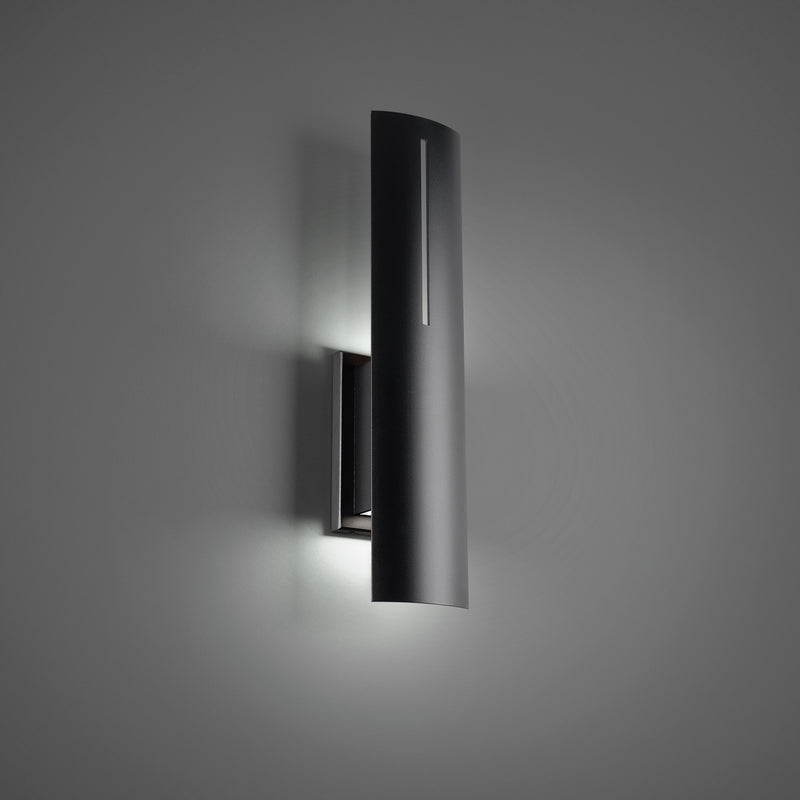 Modern Forms - WS-W22320-35-BK - LED Outdoor Wall Sconce - Aegis - Black