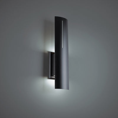 Modern Forms - WS-W22320-40-BK - LED Outdoor Wall Sconce - Aegis - Black