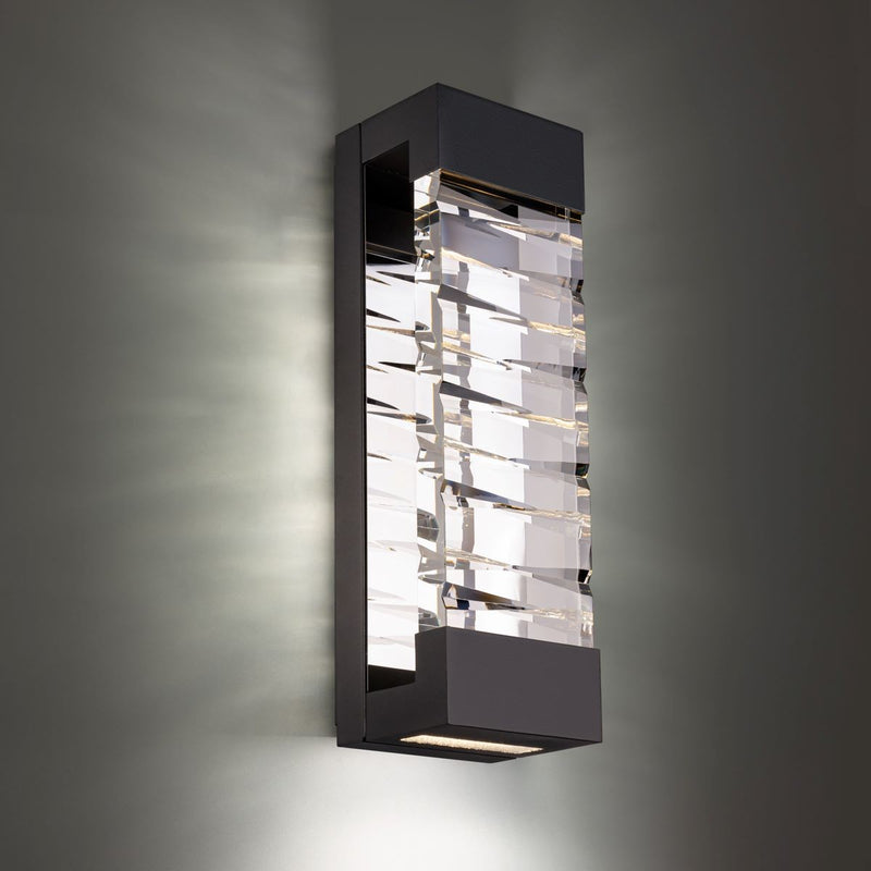 Schonbek Beyond - BWSW21326-BK - LED Outdoor Wall Sconce - Labrynth - Black