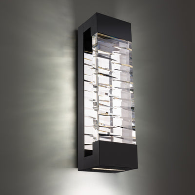 Schonbek Beyond - BWSW21332-BK - LED Outdoor Wall Sconce - Labrynth - Black