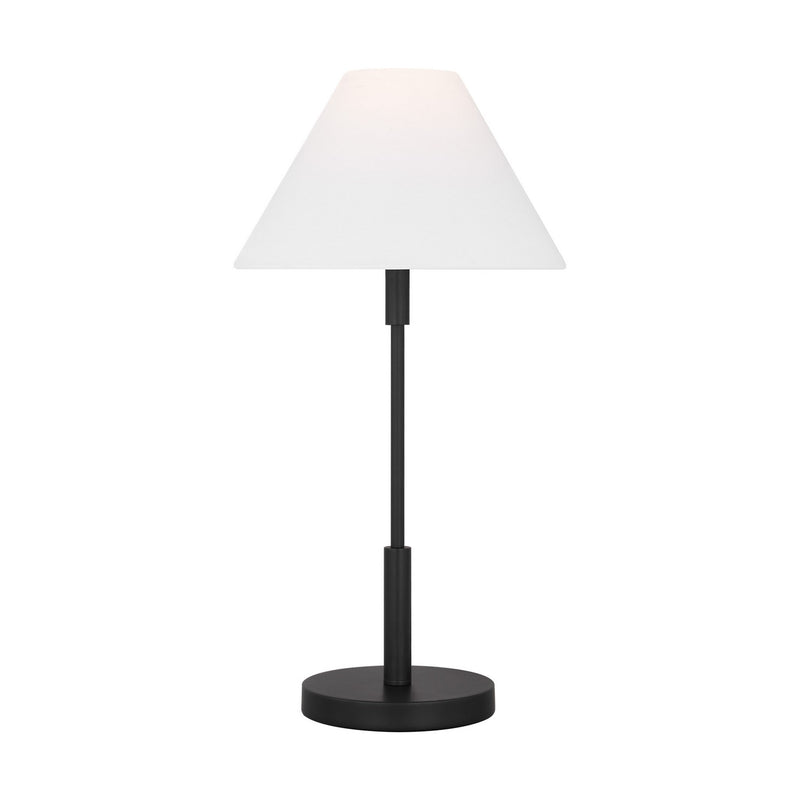 Visual Comfort Studio - DJT1011MBK1 - One Light Table Lamp - Porteau - Midnight Black