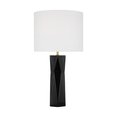 Visual Comfort Studio - DJT1061GBK1 - One Light Table Lamp - Fernwood - Gloss Black