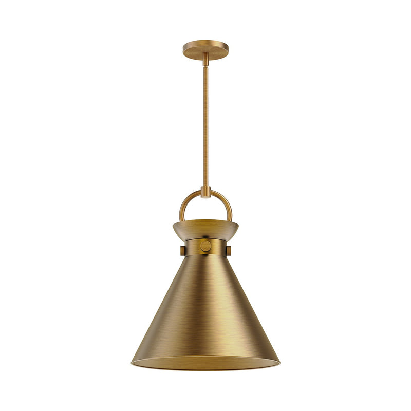Alora - PD412014AG - One Light Pendant - Emerson - Aged Gold