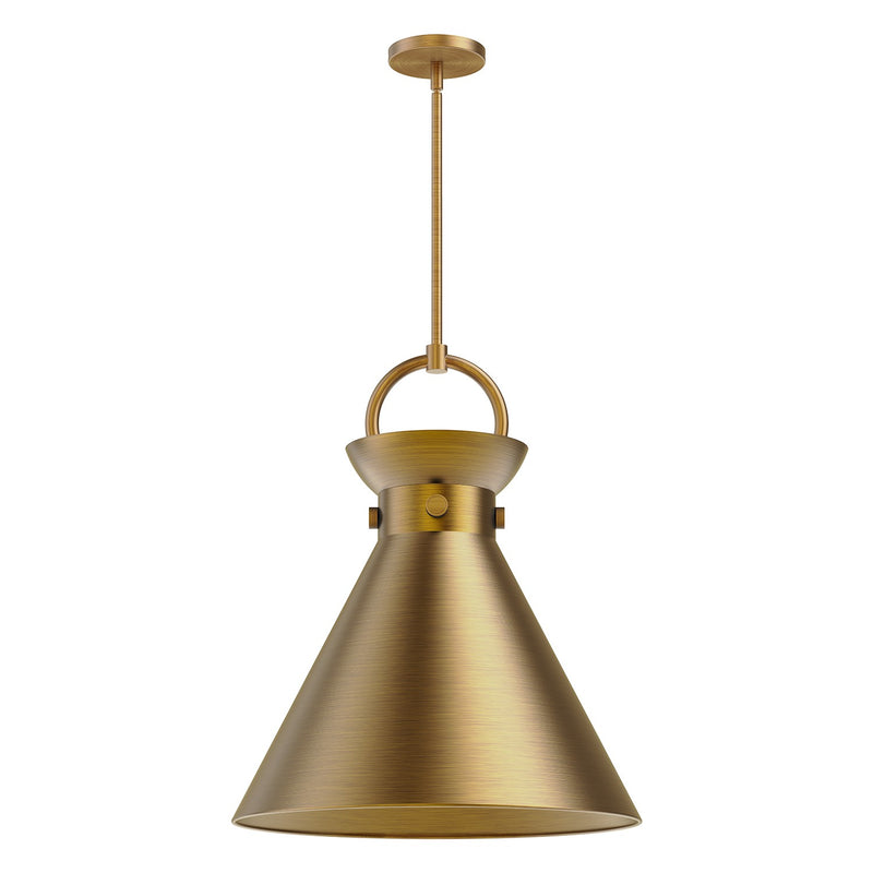 Alora - PD412018AG - One Light Pendant - Emerson - Aged Gold