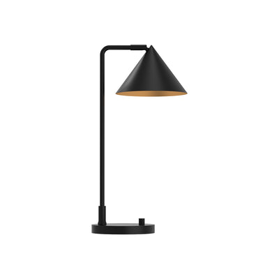 Alora - TL485020MB - One Light Table Lamp - Remy - Matte Black