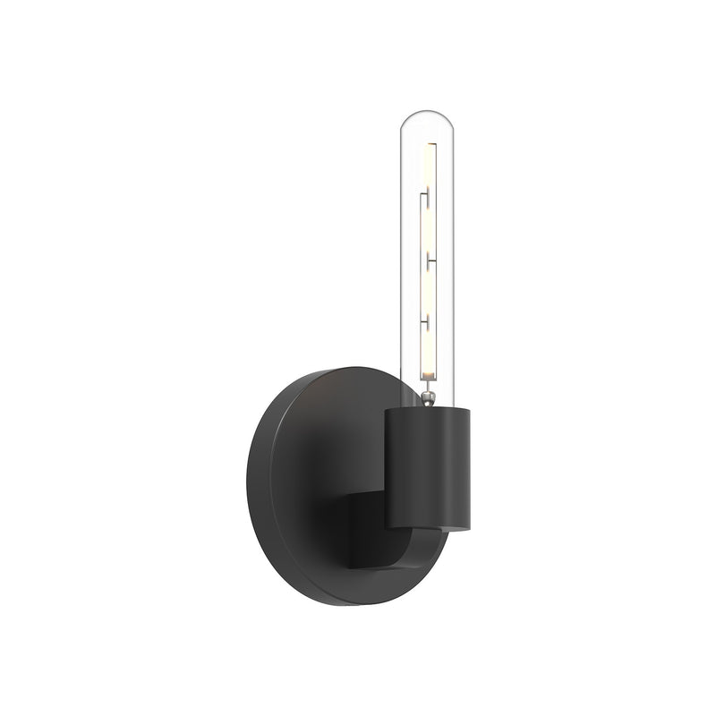 Alora - WV607201MB - One Light Wall Sconce - Claire - Matte Black