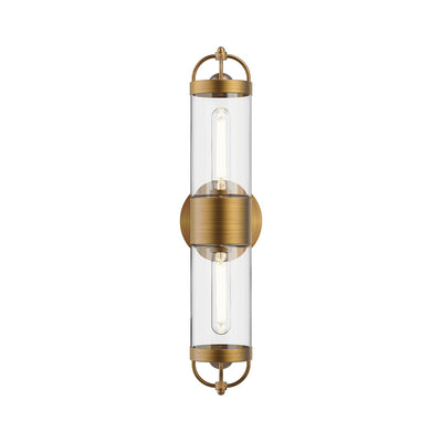 Alora - WV461102AG - Two Light Wall Sconce - Lancaster - Aged Gold