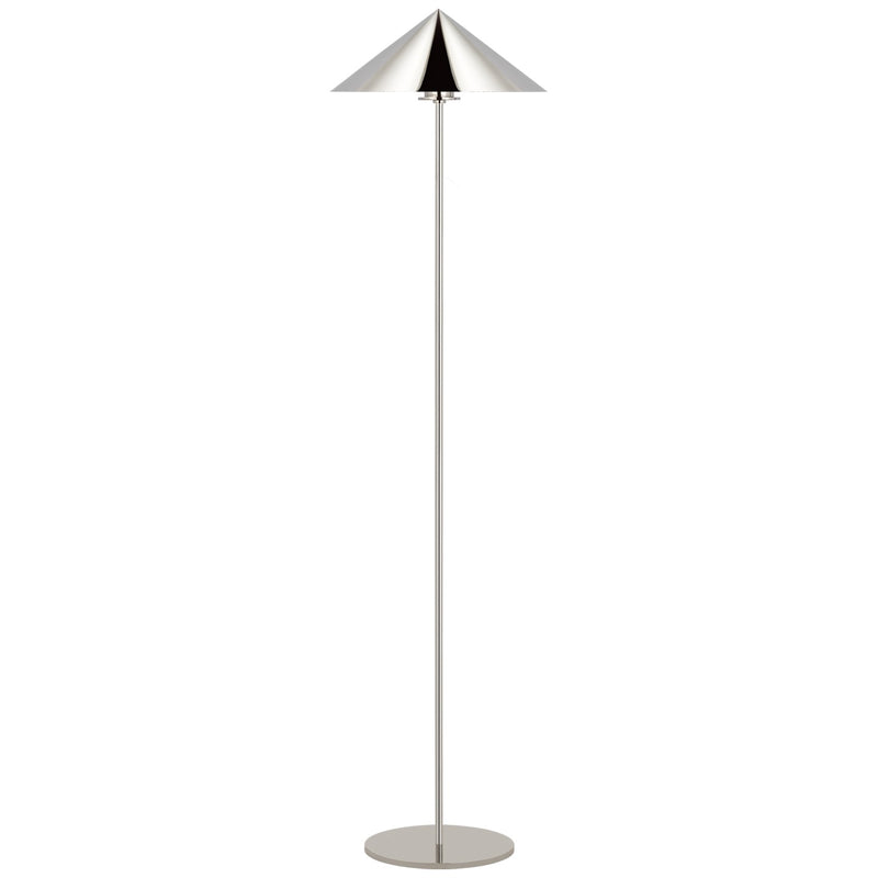 Visual Comfort Signature - PCD 1200PN - LED Floor Lamp - Orsay - Polished Nickel