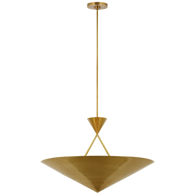 Visual Comfort Signature - PCD 5210HAB - LED Chandelier - Orsay - Hand-Rubbed Antique Brass