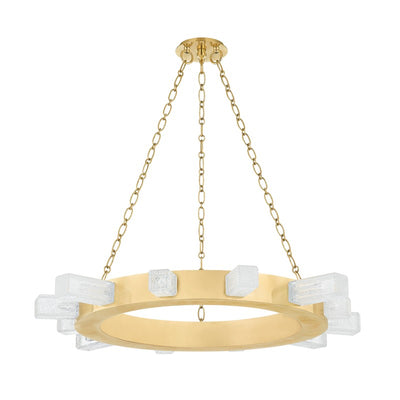 Corbett Lighting - 342-35-VB - LED Chandelier - Citrine - Vintage Brass