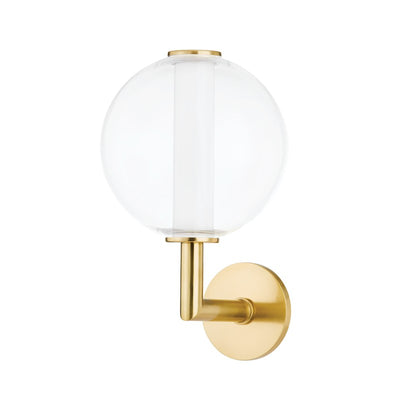 Hudson Valley - 5209-AGB - LED Wall Sconce - Richford - Aged Brass