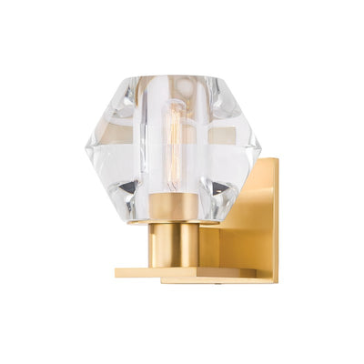 Hudson Valley - 7408-AGB - One Light Wall Sconce - Cooperstown - Aged Brass