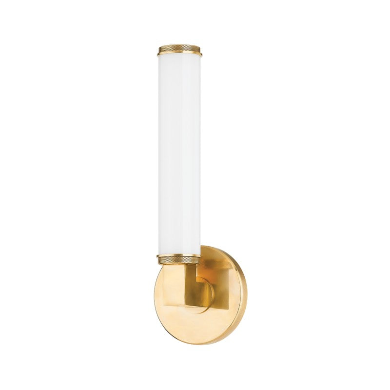 Hudson Valley - 8714-AGB - LED Wall Sconce - Cromwell - Aged Brass