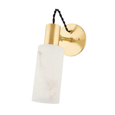 Hudson Valley - 9005-AGB - One Light Wall Sconce - Malba - Aged Brass
