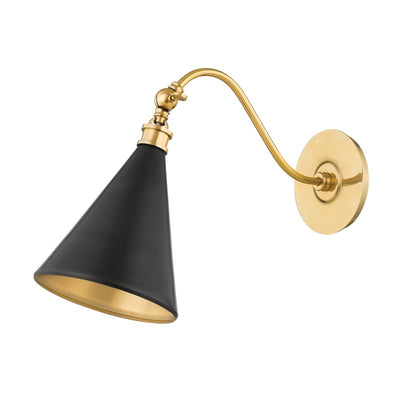 Hudson Valley - MDS1300-ADB - One Light Wall Sconce - Osterley - Aged/Antique Distressed Bronze