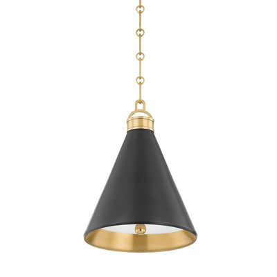Hudson Valley - MDS1302-ADB - One Light Pendant - Osterley - Aged/Antique Distressed Bronze