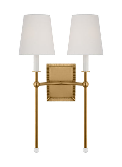 Visual Comfort Studio - AW1202BBS - Two Light Wall Sconce - Baxley - Burnished Brass