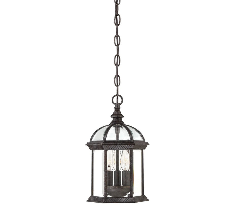 Savoy House - 5-0635-72 - Three Light Hanging Lantern - Kensington - Rustic Bronze