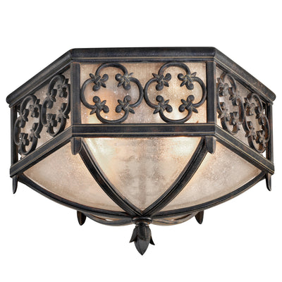 Fine Art - 324882ST - Two Light Outdoor Flush Mount - Costa del Sol - Wrought Iron