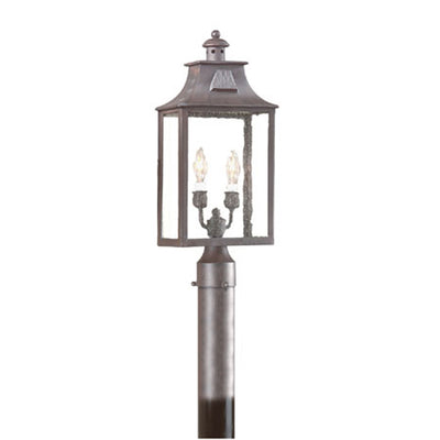 Troy Lighting - P9003-SFB - Two Light Post Lantern - Newton - Old Bronze