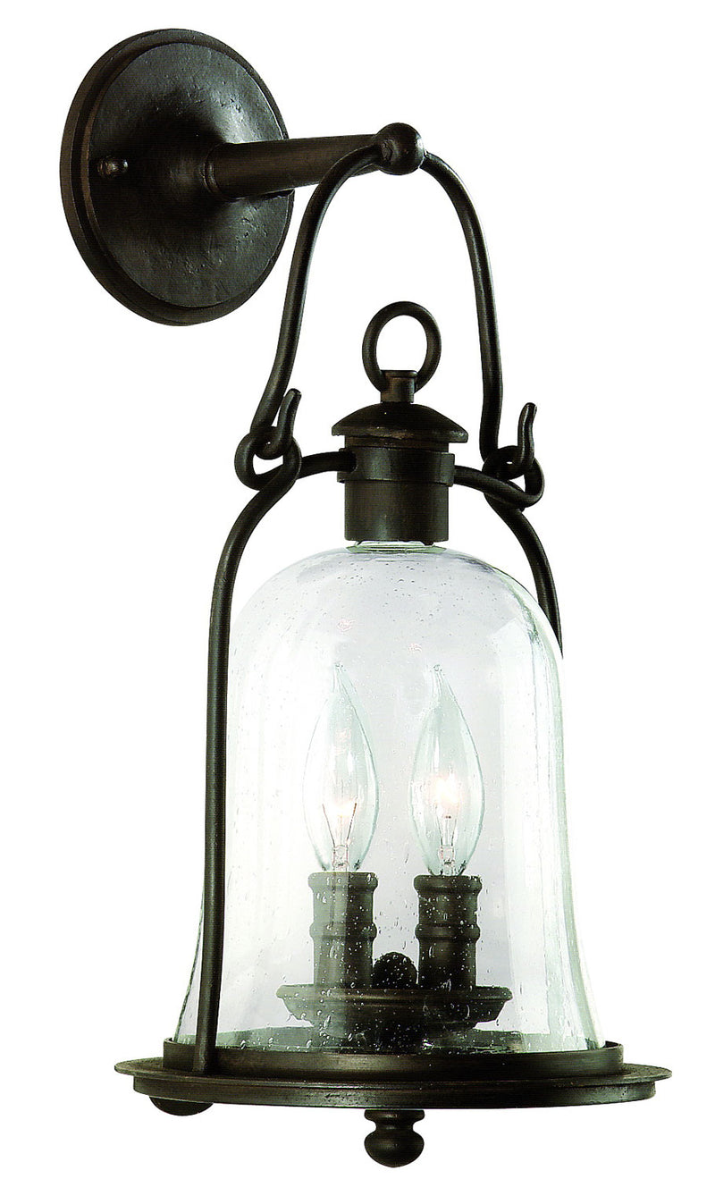 Troy Lighting - B9462-TBK - Two Light Wall Lantern - Owings Mill - Natural Bronze
