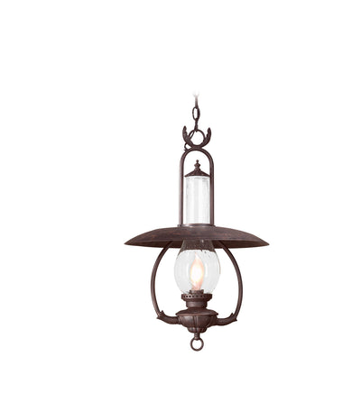 Troy Lighting - F9013-SFB - One Light Hanging Lantern - La Grange - Old Bronze