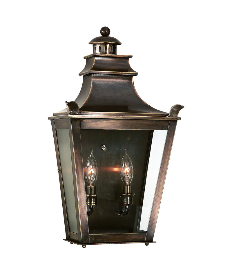 Troy Lighting - B9494EB - Two Light Pocket Lantern - Dorchester - English Bronze