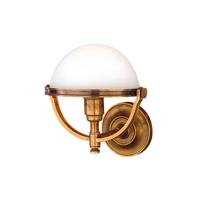 Hudson Valley - 3301-AGB - One Light Wall Sconce - Stratford - Aged Brass