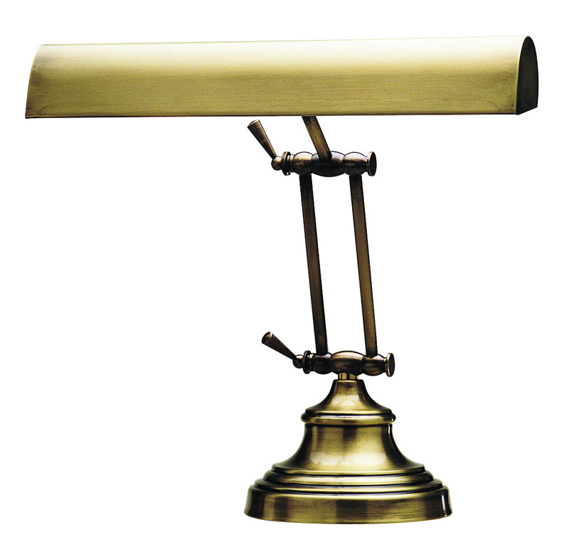 House of Troy - AP14-41-71 - Two Light Piano/Desk Lamp - Advent - Antique Brass