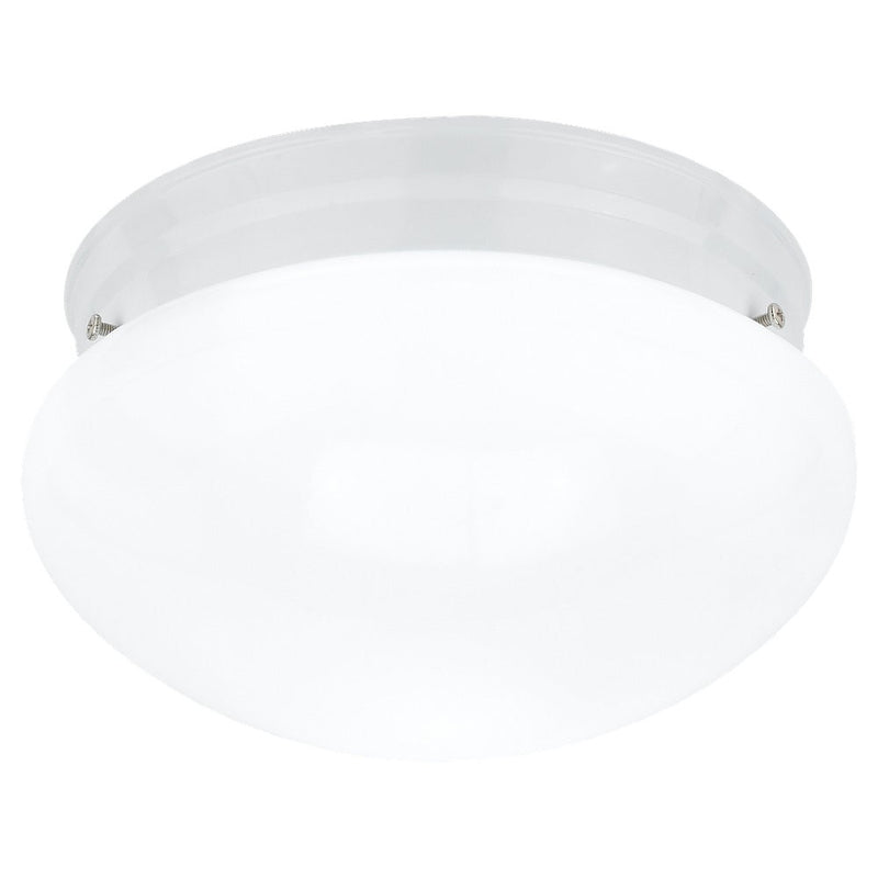 Generation Lighting - 5326-15 - One Light Flush Mount - Webster - White