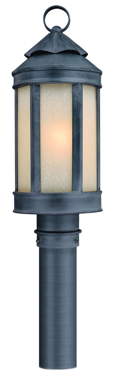 Troy Lighting - P1464AI - One Light Post Lantern - Andersons Forge - Antique Iron
