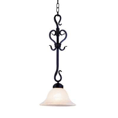 ELK Home - 251-BK - One Light Mini Pendant - Buckingham - Matte Black