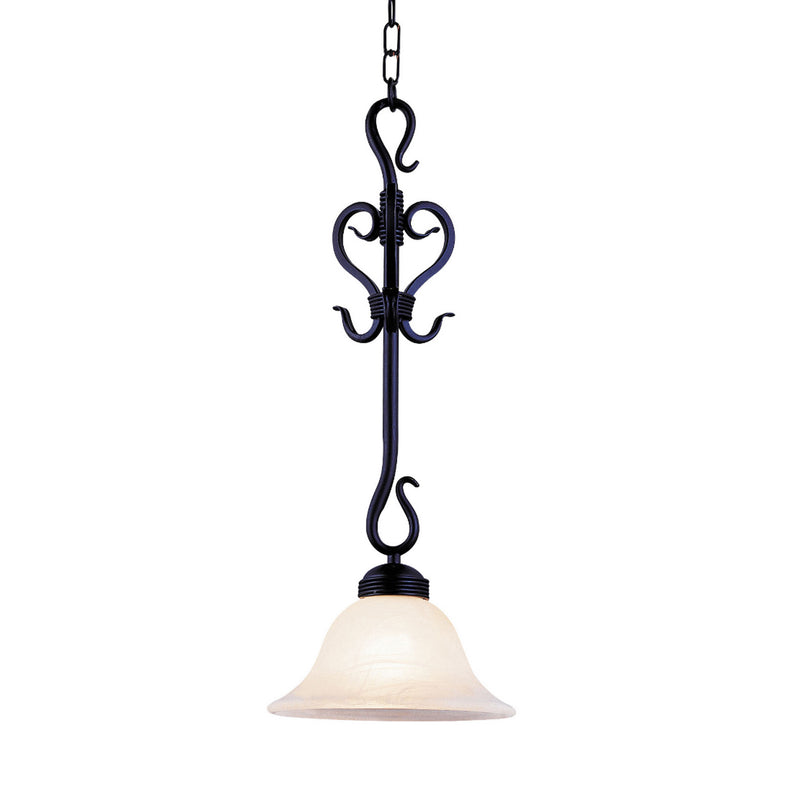 ELK Home - 251-BK - One Light Mini Pendant - Buckingham - Matte Black